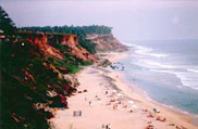Thangasseri beach