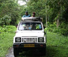 Transport in Dudhwa