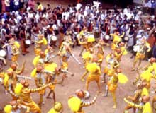 Pulikali in Kerala