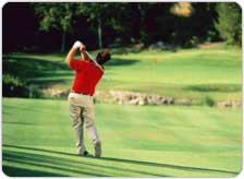 Golfing in Delhi