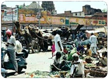 Bazaars in Konark