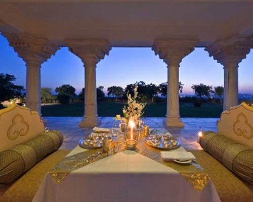 Taj Umaid Bhawan Palace - Candle Light Dinner