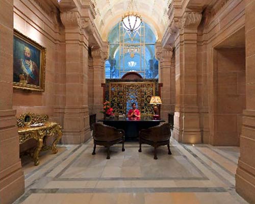 Taj Umaid Bhawan Palace - Reception