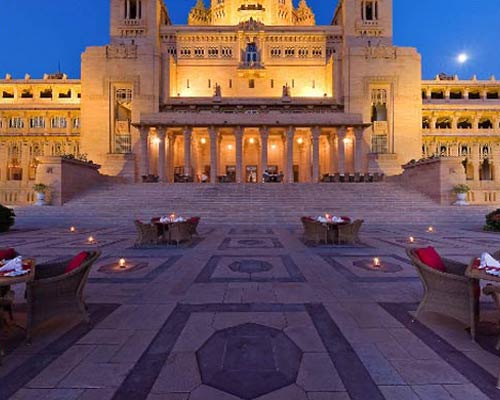 Taj Umaid Bhawan Palace - Terrace Dining