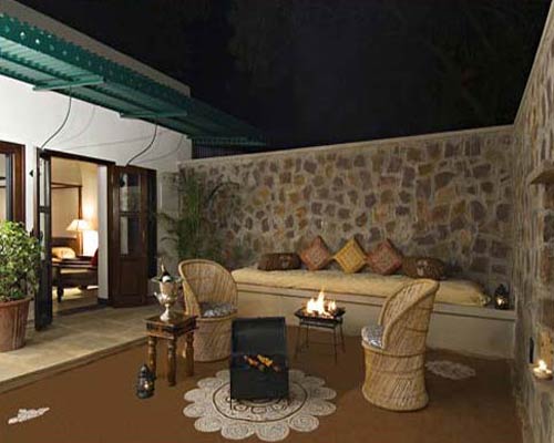 Taj Sawai Madhopur Lodge - Sitout