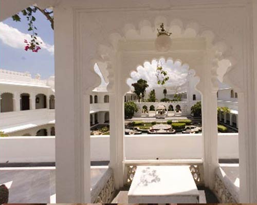 Taj Lake Palace - Terrace View