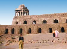 Baz Bahadurs Palace Mandu