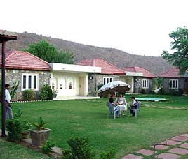 Tiger Den in Sariska