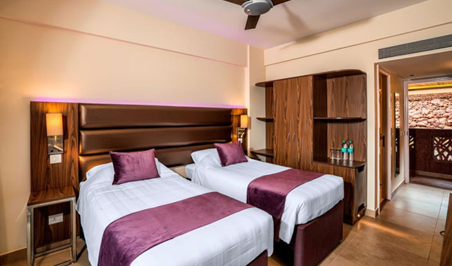double-room in Caspia Hotels, Arpora, North Goa