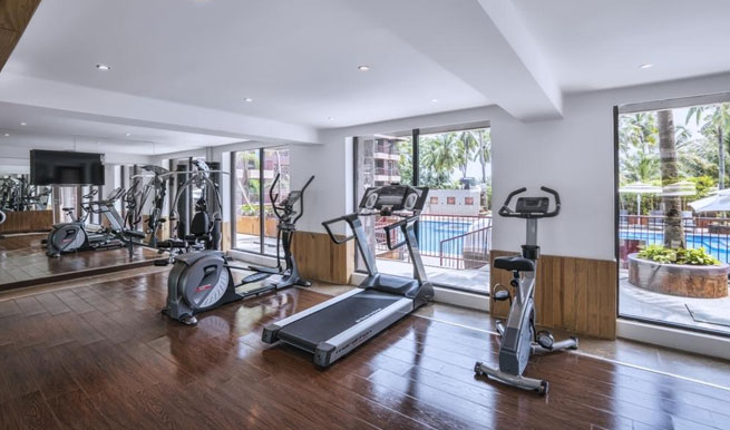gym in Caspia Hotels, Arpora, North Goa