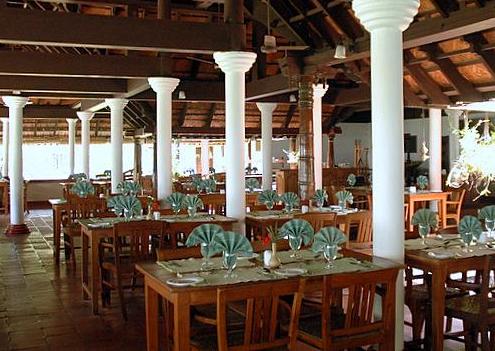 Dining in Coconut Lagoon In Kumarakom