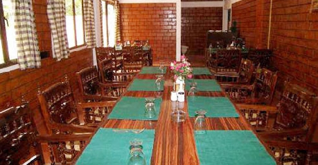 Dining in Forest Haven Resort Munnar