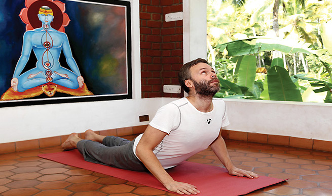 Yoga in Dr. Franklin's Panchakarma Institute Kerala
