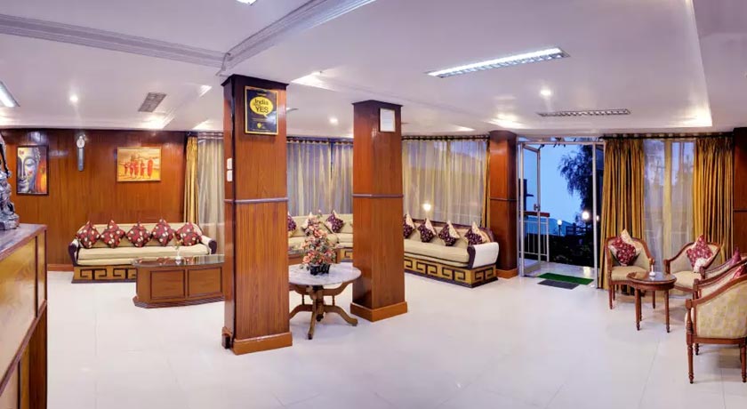 Reception Lobby at Mount Himalayan Resort