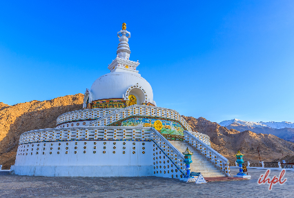  Shanti Stupa, Ladakh