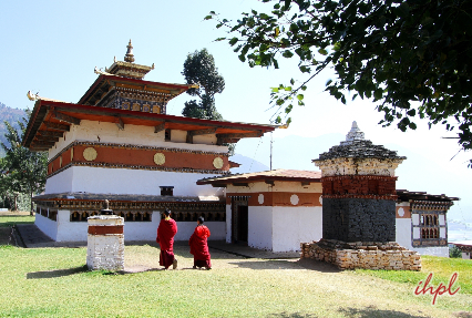 Chimi Lhakhang Monastery in Bhutan