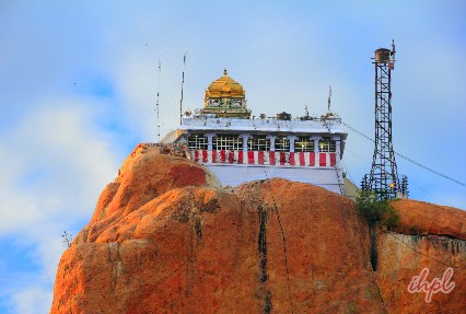 Rock Temple in South India