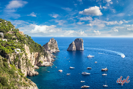 Capri Island in Italy