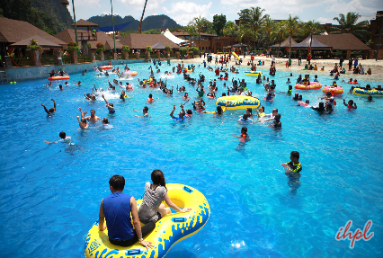 theme-based Sunway Lagoon Amusement Park