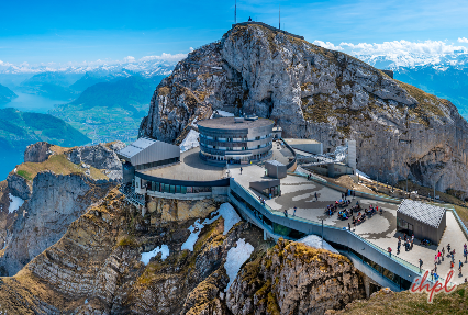 Pilatus Mountain in Switzerland