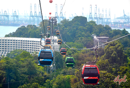 singapore sentosa cable cars