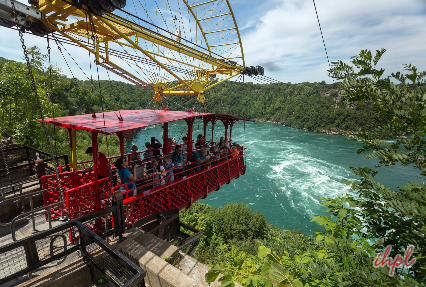 Mobile Tram ride at the iconic Niagara Falls