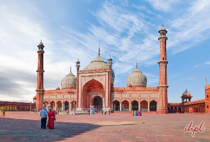 jama masjid in delhi, india