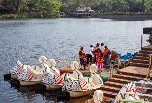 Mayem Lake In Goa, India