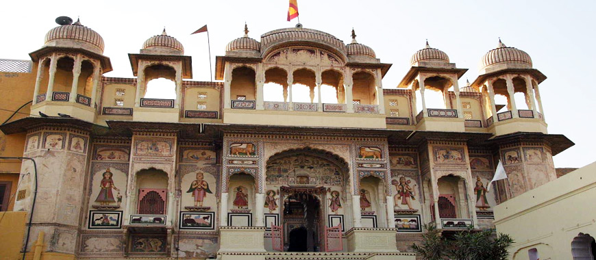 Mandawa Town in Rajasthan