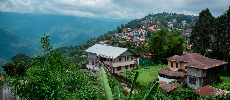 Kalimpong Town in West Bengal