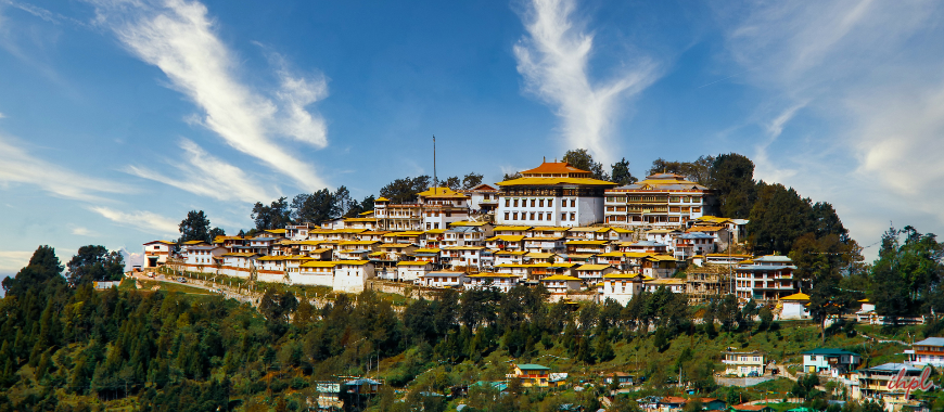 Tawang city in Arunachal Pradesh 