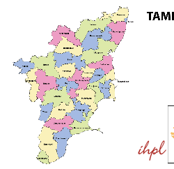 Tamil Nadu Map