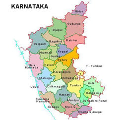 Karnataka Map