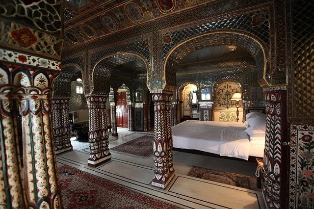 Sheesh_Mahal Suite Samode Haveli in Jaipur