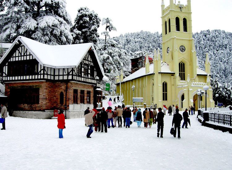 Shimla, Himachal Pradesh Shimla is also known as one of the ideal places of interest for the honeymooners.
