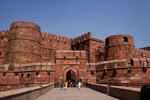 Agra Fort - A UNESCO World Heritage site located in Agra, Uttar Pradesh, India