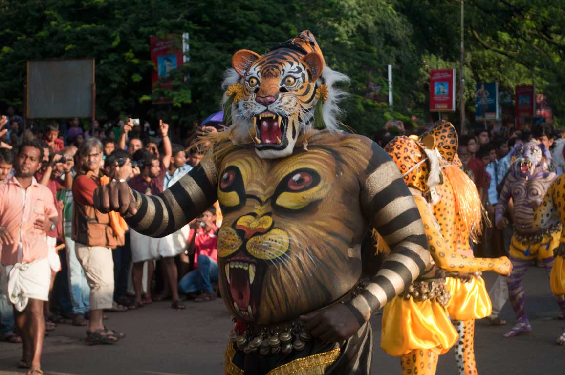 Onam Pulikkali Tiger Play festival