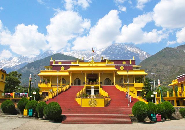 Dalai Lama temple in Mcleod Ganj