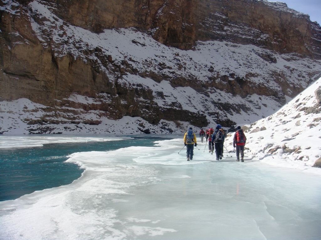 Frozen River in Ladakh