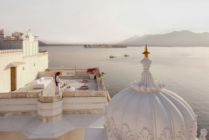 Taj Lake Palace in udaipur