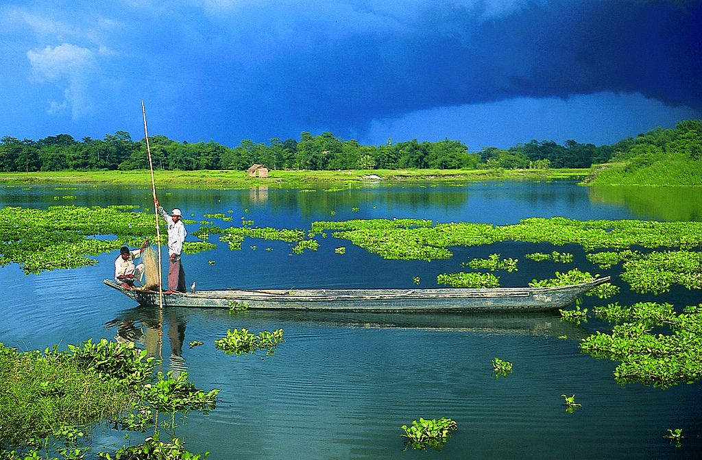 Majuli, in Assam