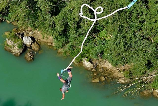 Bungee Jumping in Rishikesh