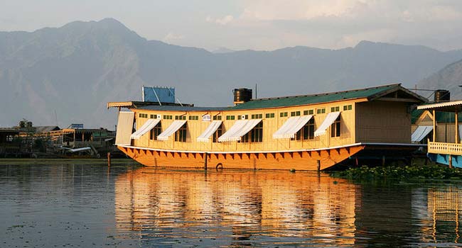 Houseboats in Kashmir