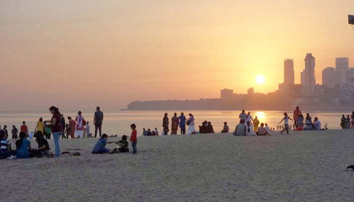 One of the best place to see Sunset view in Mumbai.