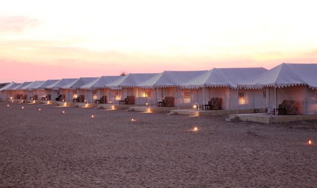 Night Camp in Jaisalmer