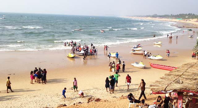 Colva Beach in Goa
