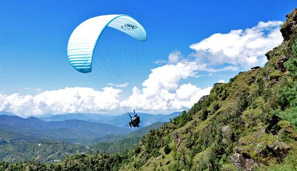 Tandem Paragliding, Mukteshwar