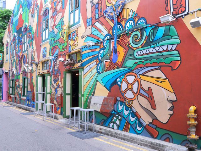Haji Lane in Singapore