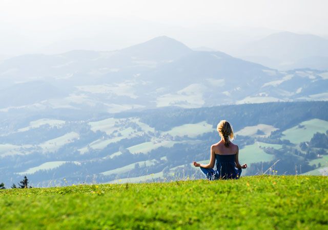 yoga in Himalayas