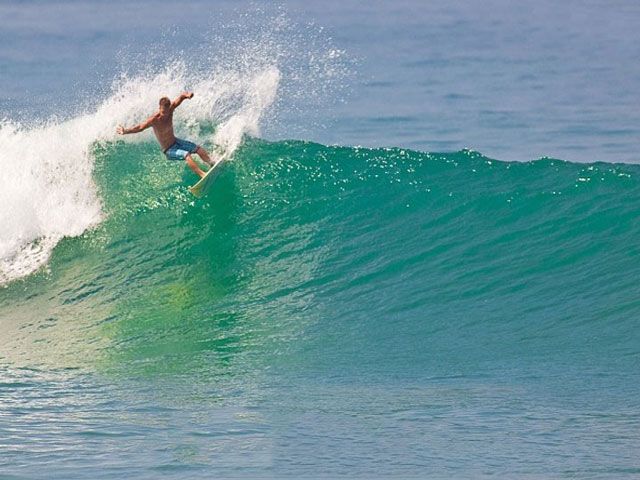 Surfing in the Indian Ocean